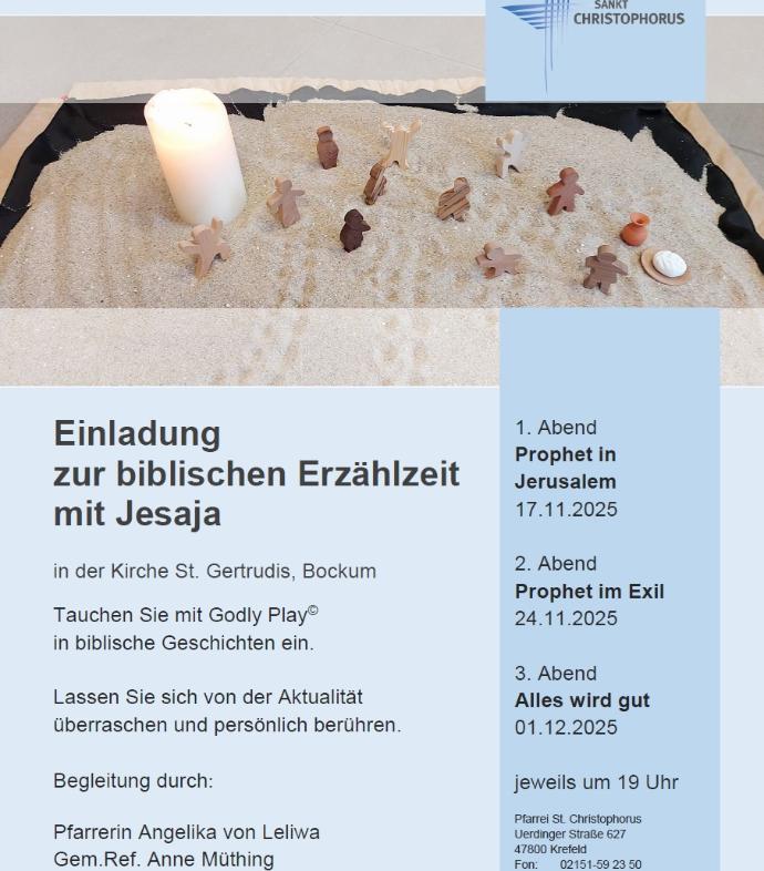Biblische Erzählzeit mit Jesaja