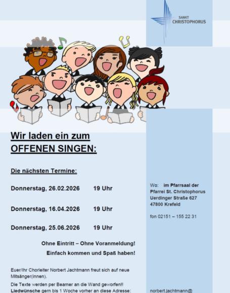 Offenes Singen