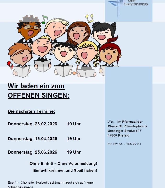 Offenes Singen