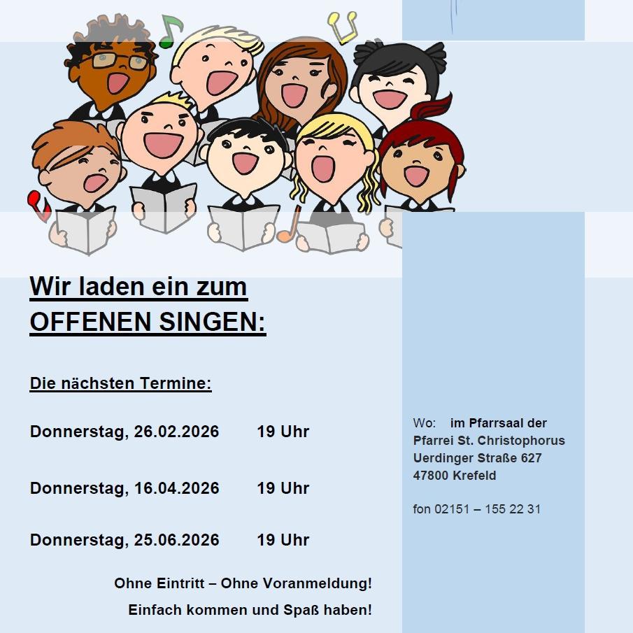 Offenes Singen