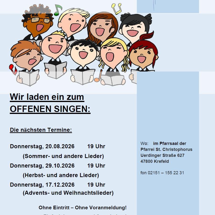 Offenes Singen