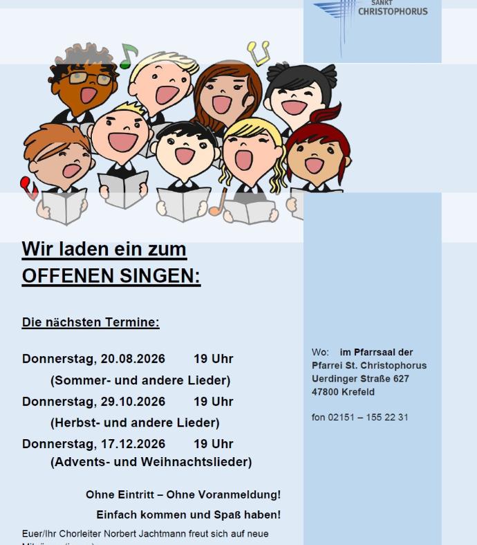 Offenes Singen