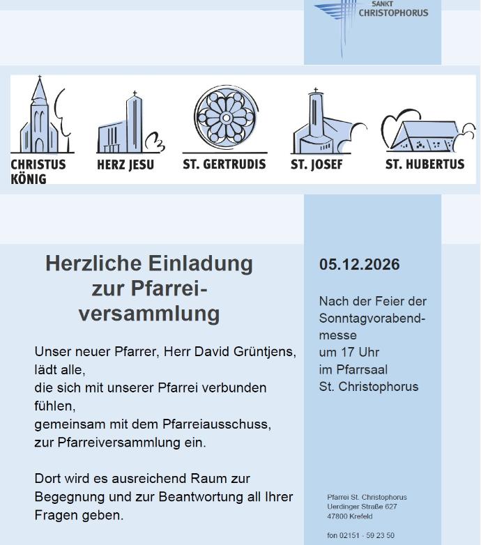 Pfarreiversammlung