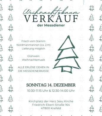 Weihnachtsbaumverkauf