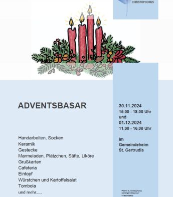 Adventsbasar St. Gertrudis