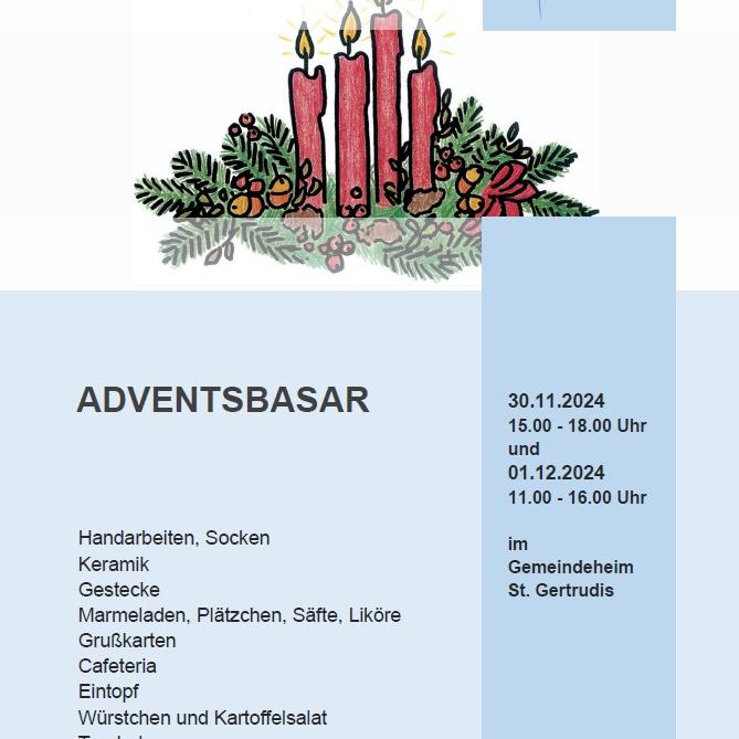 Adventsbasar St. Gertrudis