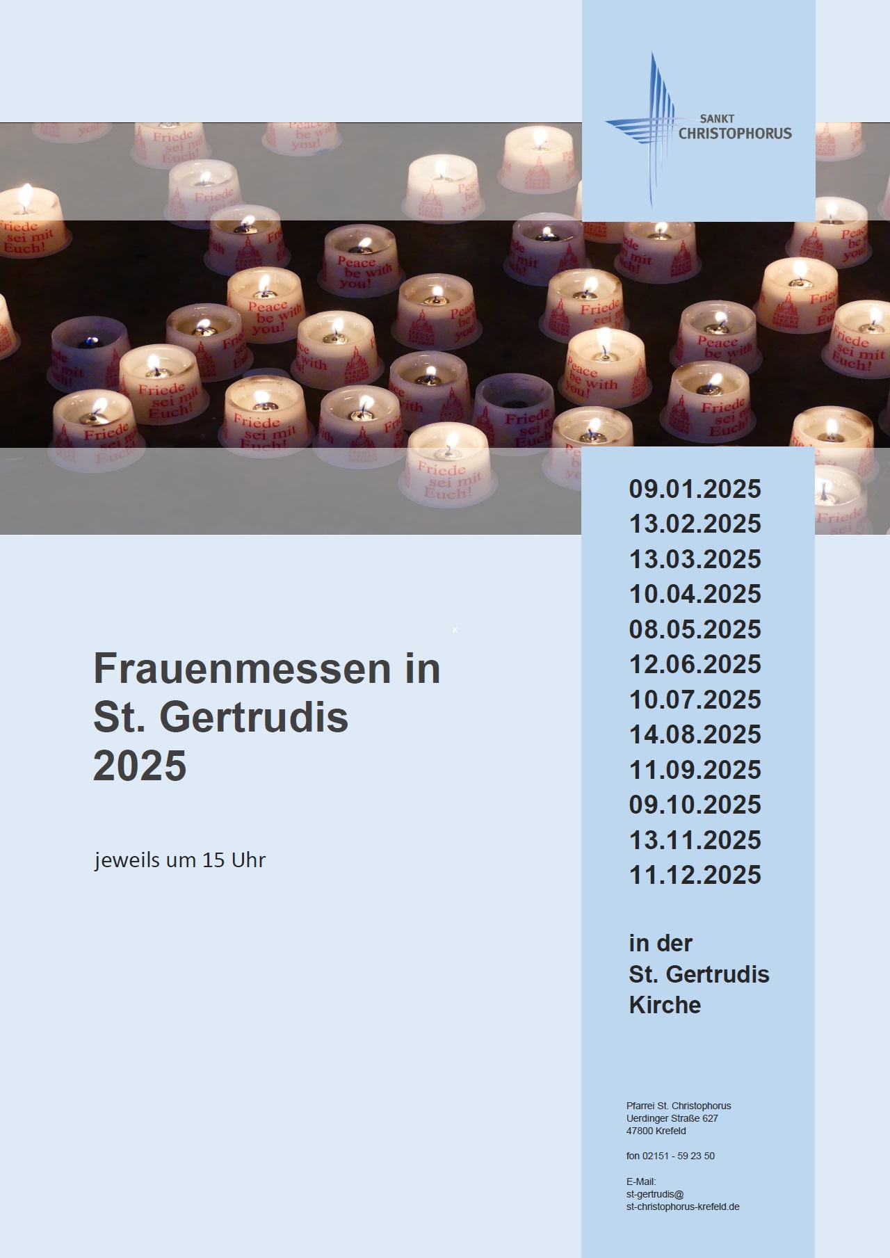 Frauenmessen  Gert 2025 (c) St. Christophorus