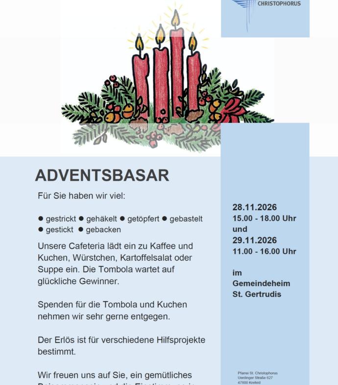 Adventsbasar St. Gertrudis