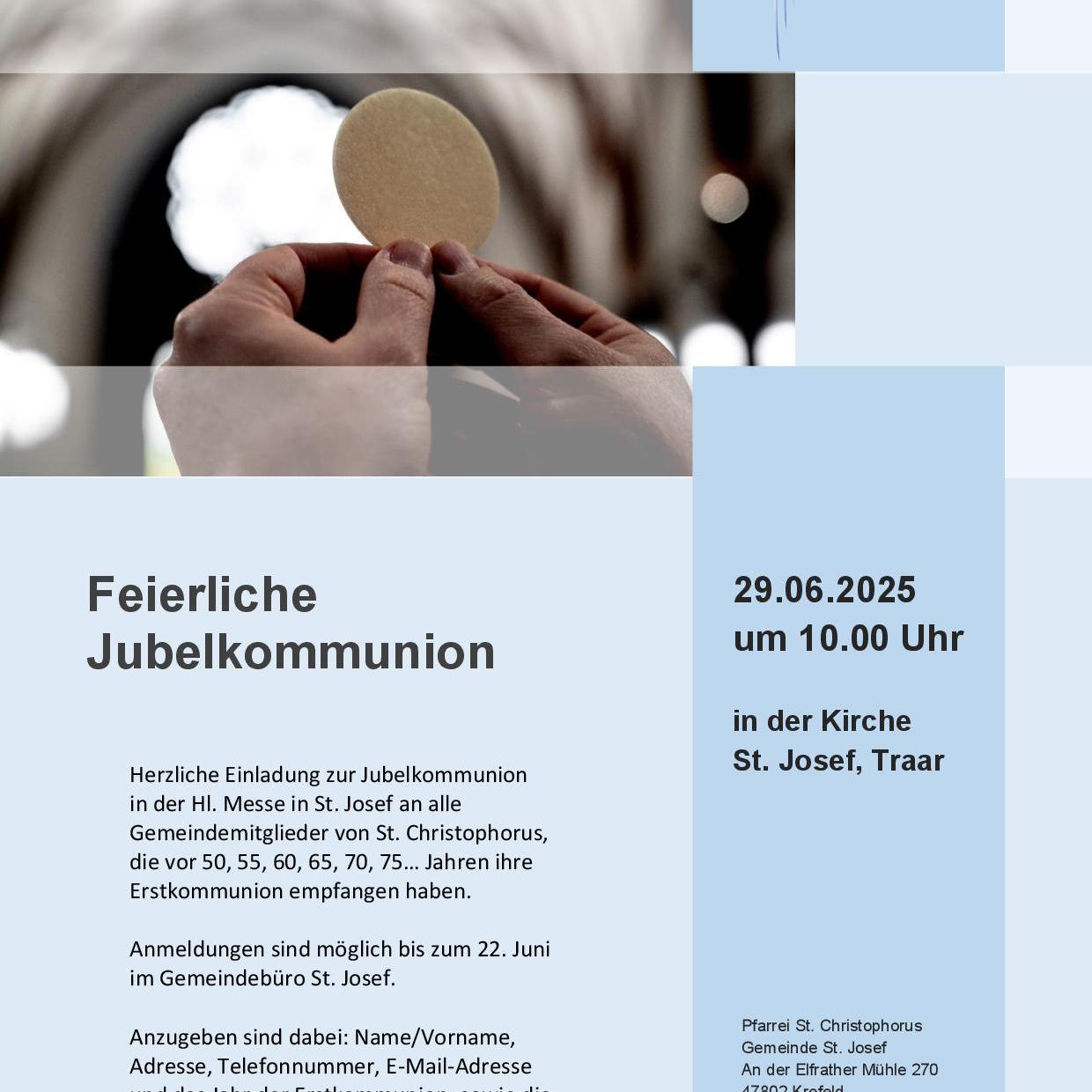 Jubelkommunion 2025