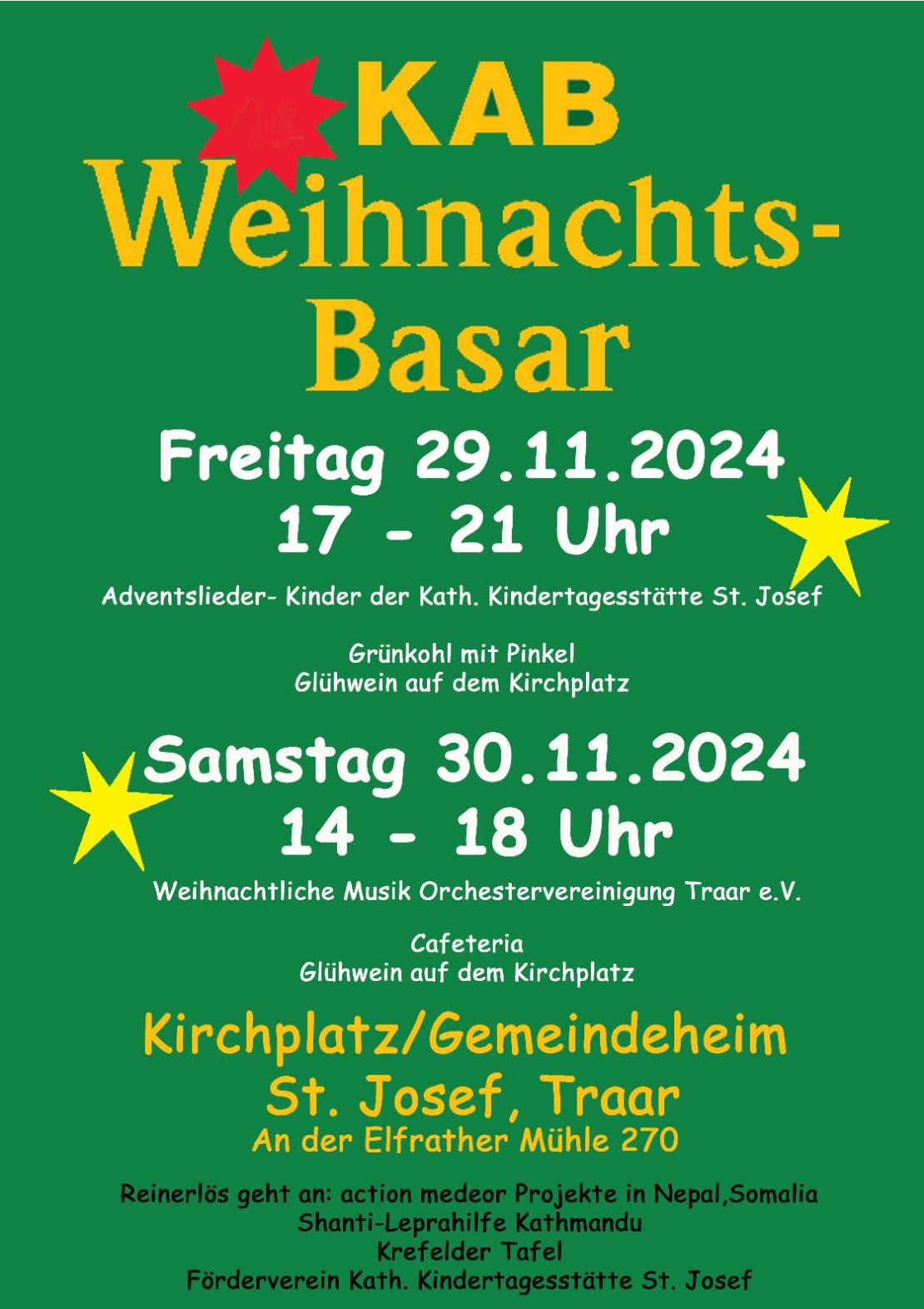 Weihnachtsbasar KAB St. Josef