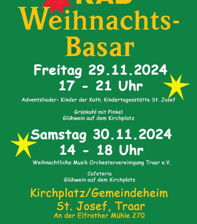 Weihnachtsbasar KAB St. Josef