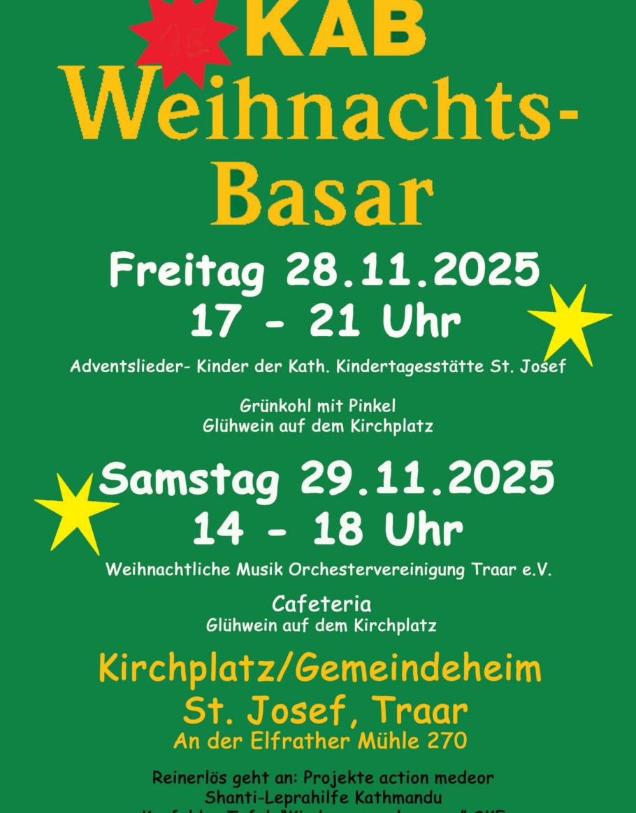 Weihnachtsbasar St. Josef