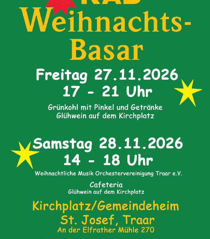 Weihnachtsbasar der KAB