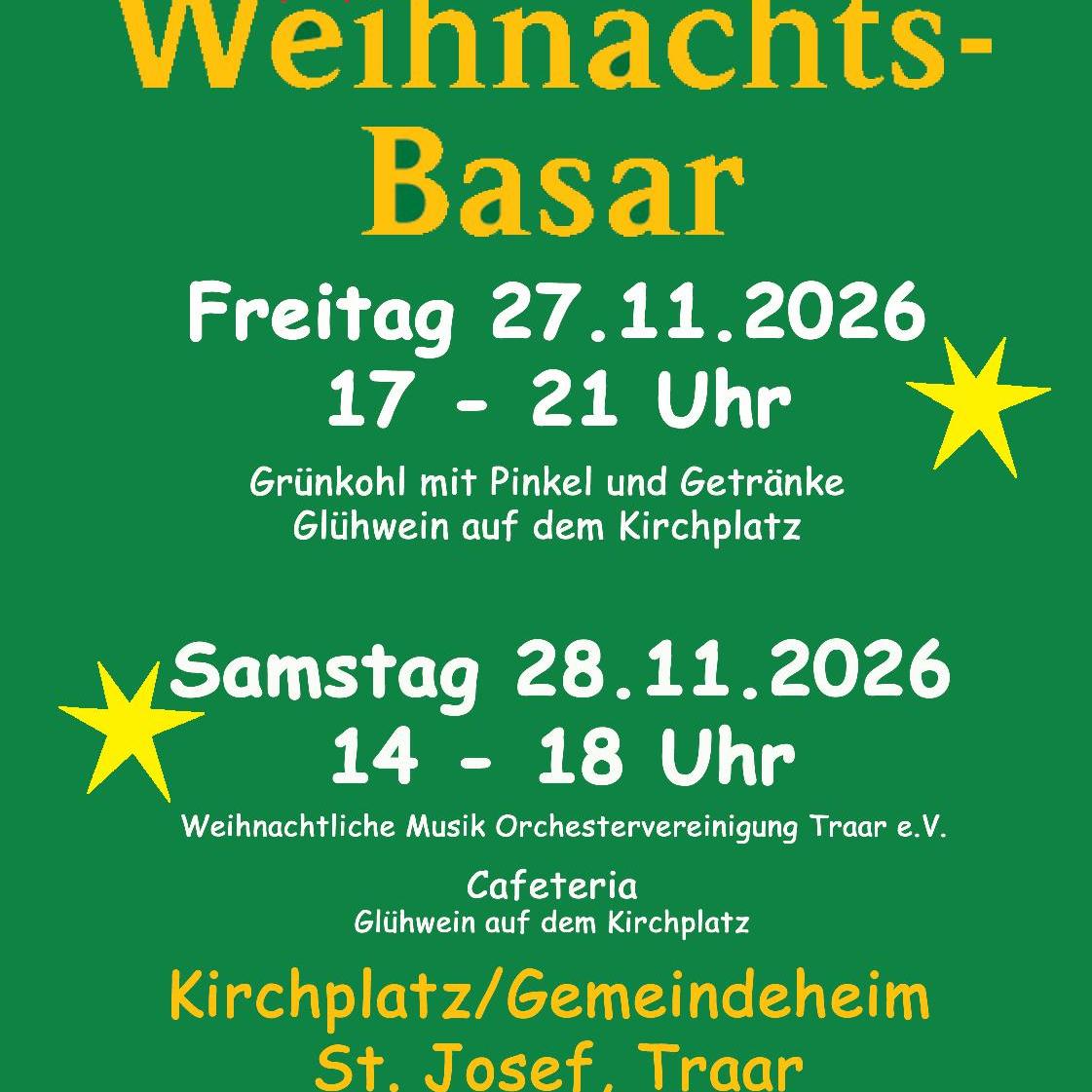 Weihnachtsbasar der KAB