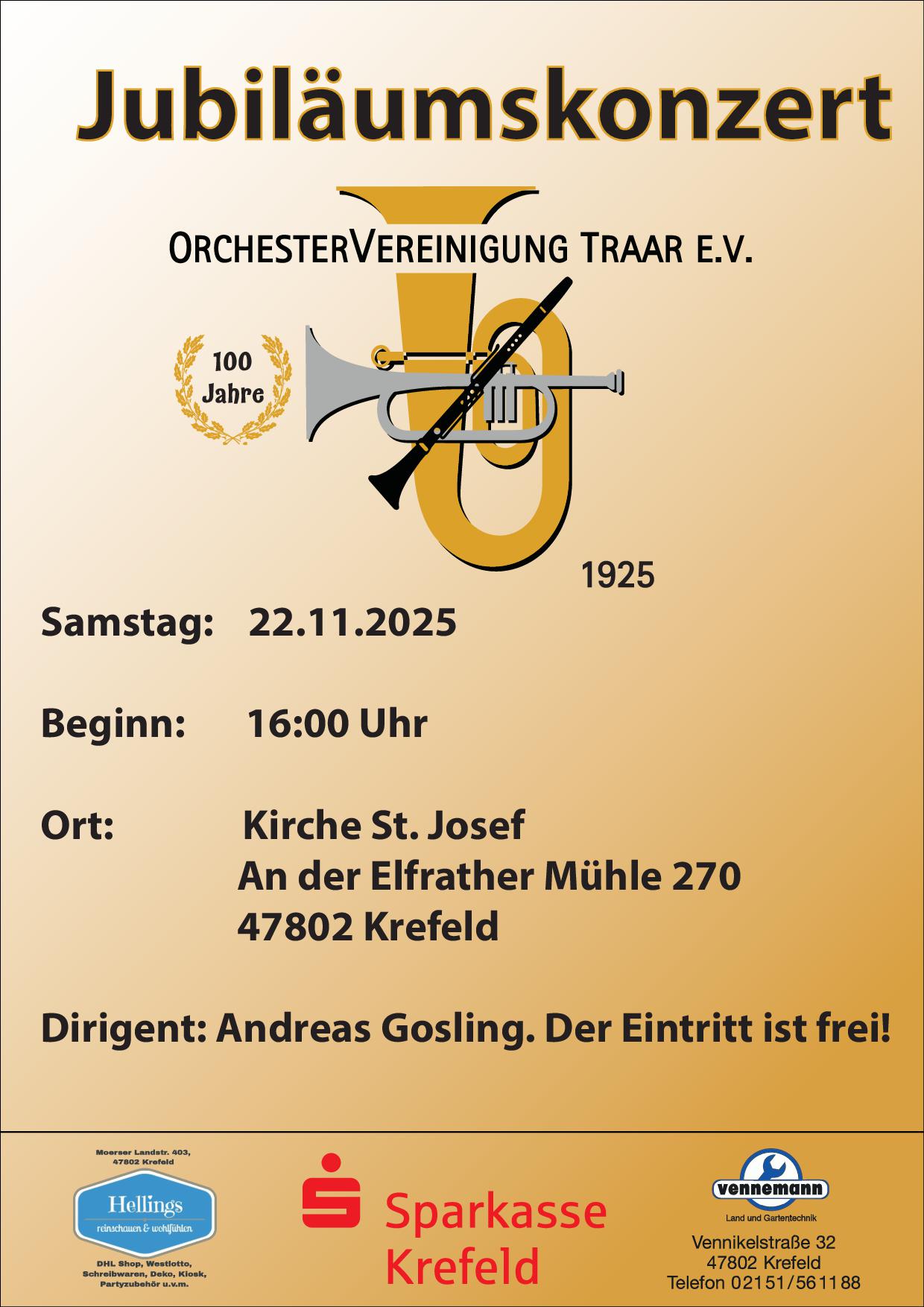 OVT Jubiläumskonzert 22.11.25 (c) St. Christophorus