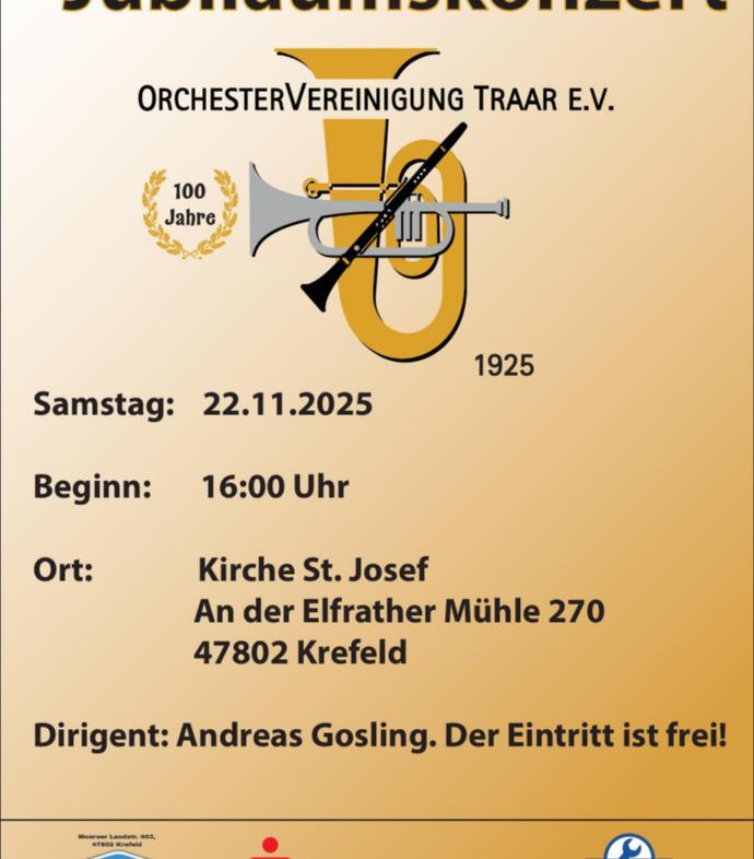 100 Jahre Orchestervereinigung Traar