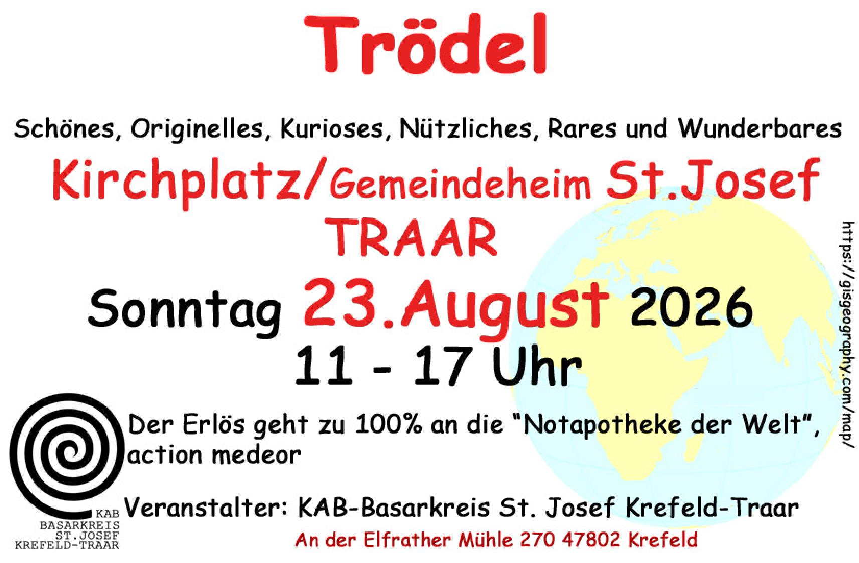 Trödelmarkt 2026 (c) St. Christophorus