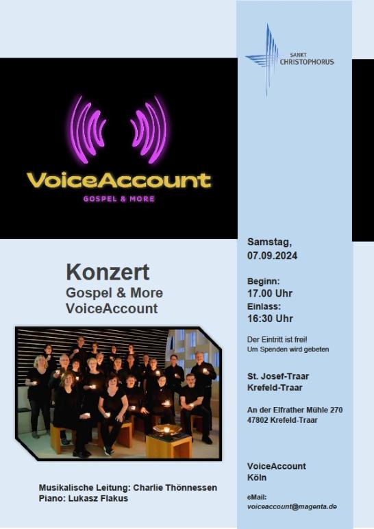 voiceaccount (c) St. Christophorus